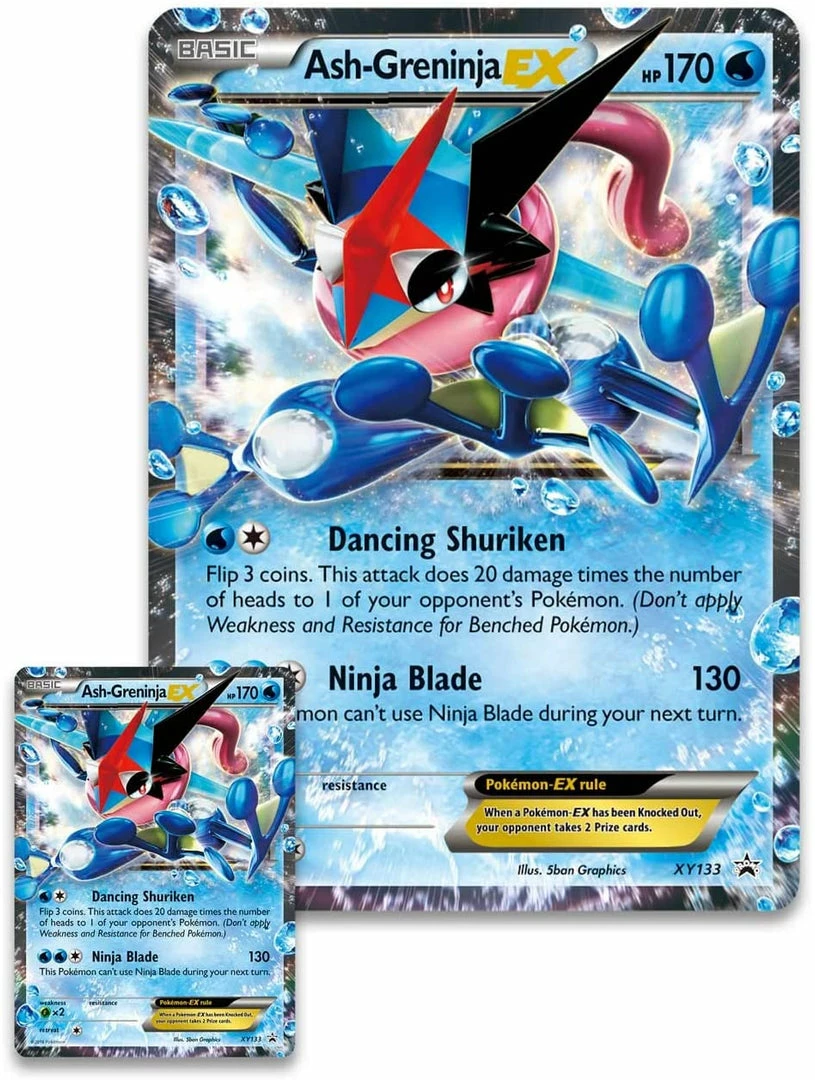 Promo π Pokemon TCG: Ash-Greninja-EX Box π 4 Pokemon TCG: Ash-Greninja-EX Box