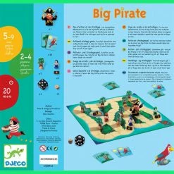 Djeco Board Games Big Pirate