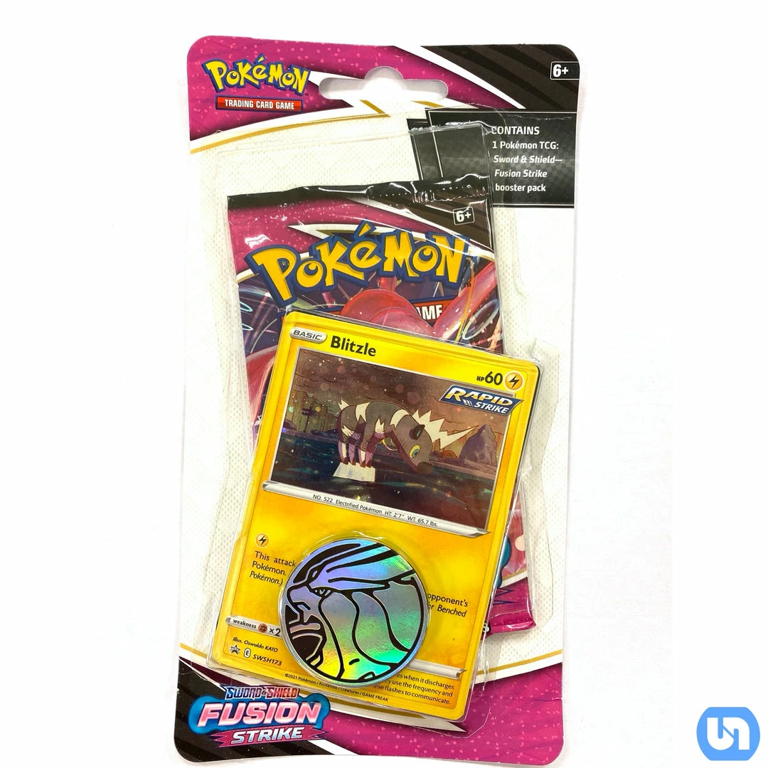Best Pirce 𧨠TCGs Pokemon TCG: Sword & Shield - Fusion Strike Checklane Blister Pack (Blitzle) π 3 TCGs Pokemon TCG: Sword & Shield - Fusion Strike Checklane Blister Pack (Blitzle)