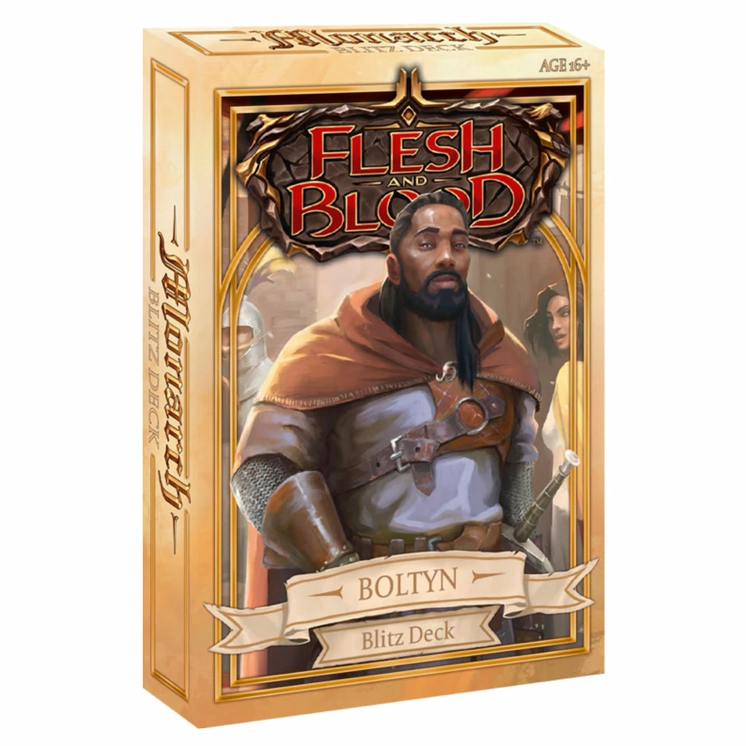 Best Sale π Legend Story Studios TCGs Flesh & Blood TCG: Monarch Blitz Deck - Boltyn β€οΈ 3 Legend Story Studios TCGs Flesh & Blood TCG: Monarch Blitz Deck - Boltyn