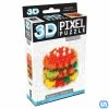 University Games Toys & Figures Puzzle: 3D Pixel - Hamburger