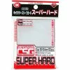 KMC Sleeves KMC: Character Guard Sleeves Super Hard - Clear Supplies