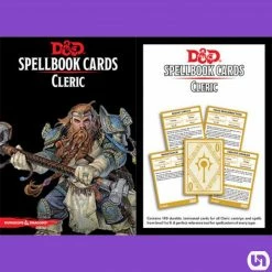 Gale Force 9 Dungeons & Dragons 5E: Spellbook Cards - Cleric