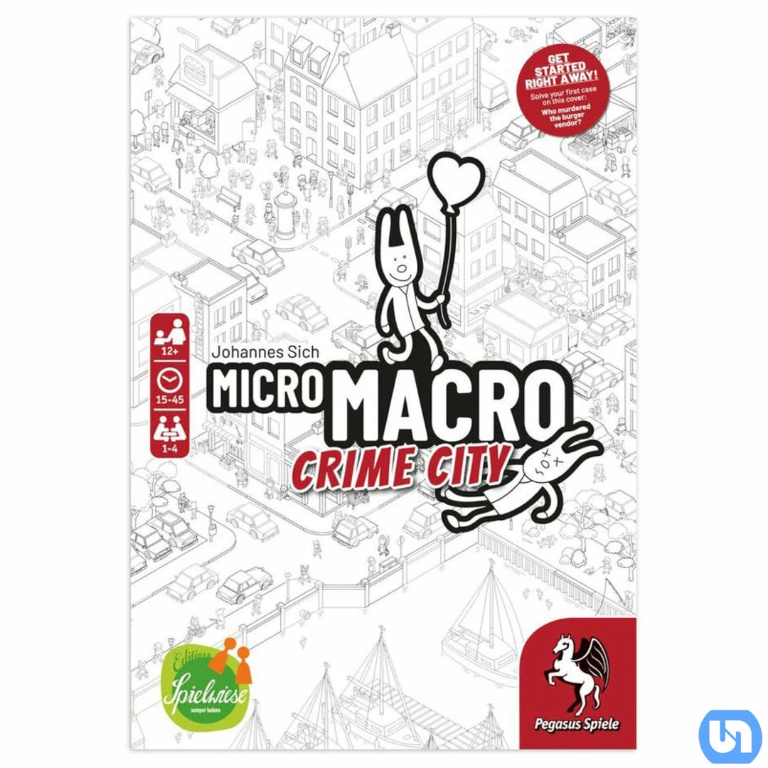 Deals π Pegasus Spiele Board Games MicroMacro: Crime City π 3 Pegasus Spiele Board Games MicroMacro: Crime City