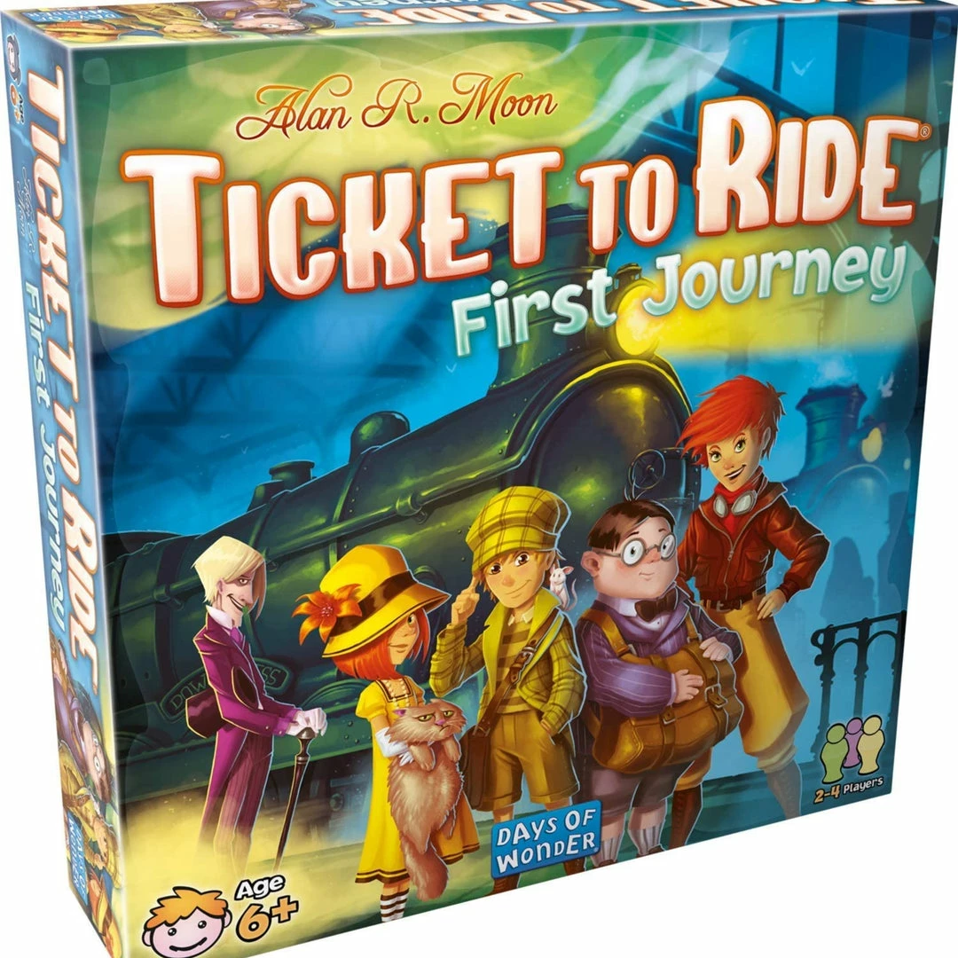 Coupon π Days Of Wonder Ticket To Ride: First Journey Board Games β 3 Days Of Wonder Ticket To Ride: First Journey Board Games