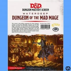 Gale Force 9 RPGs Dungeons & Dragons 5E: Screen - Dungeon Of The Mad Mage