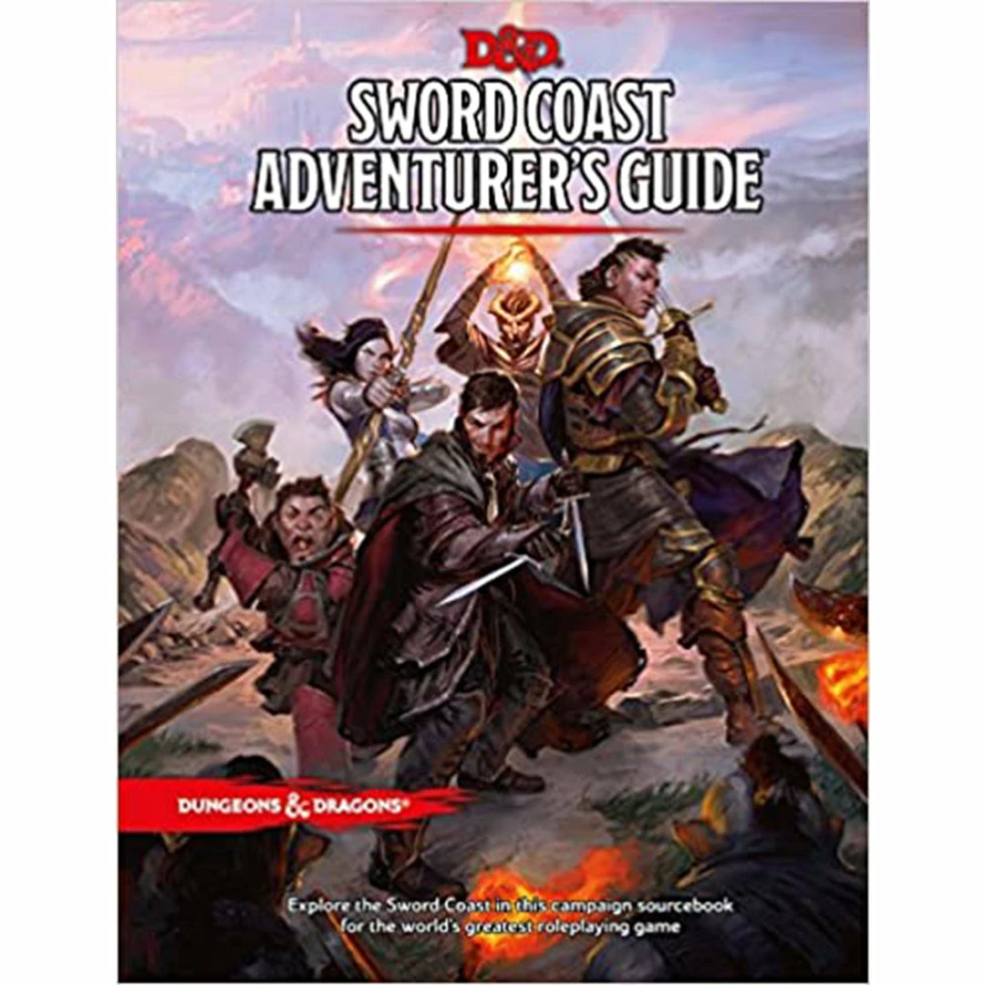 Flash Sale 💯 Wizards Of The Coast Dungeons & Dragons 5E: Sword Coast Adventurer's Guide (Hardcover) RPGs ⌛ 3 Wizards Of The Coast Dungeons & Dragons 5E: Sword Coast Adventurer's Guide (Hardcover) RPGs
