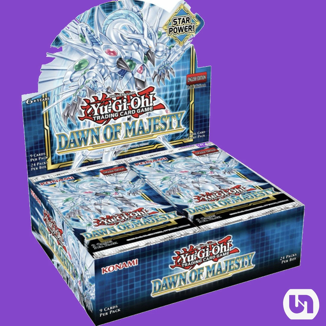 Promo π Konami Yu-Gi-Oh: Dawn Of Majesty Booster Box TCGs π 3 Konami Yu-Gi-Oh: Dawn Of Majesty Booster Box TCGs