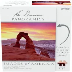 Pressman Toy Toys & Figures Ken Duncan Panoramics: Delicate Arch, National Park, Utah 504pc Puzzle