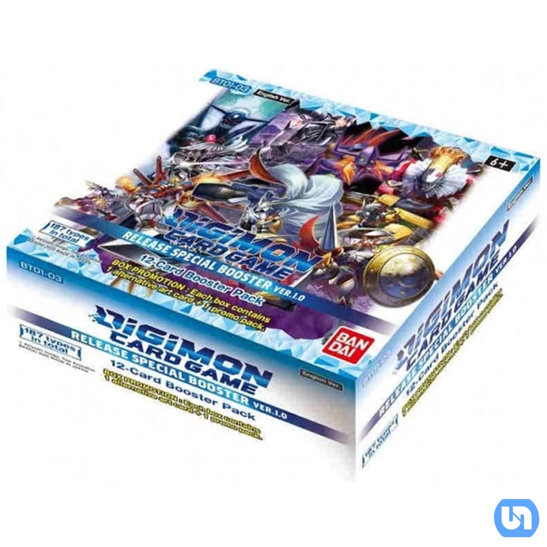 Promo π Bandai Digimon TCG: Booster Box Ver 1.0 TCGs π 3 Bandai Digimon TCG: Booster Box Ver 1.0 TCGs