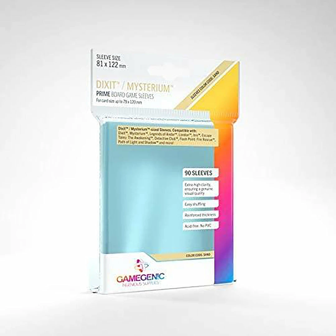 Flash Sale β Asmodee Supplies Gamegenic: Prime Board Game Sleeves 90ct - Dixit/Mysterium π 3 Asmodee Supplies Gamegenic: Prime Board Game Sleeves 90ct - Dixit/Mysterium