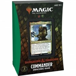 Wizards Of The Coast TCGs Magic The Gathering: Dungeons & Dragons - Adventures In The Forgotten Realms Commander Deck-Draconic Rage