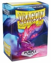 Arcane Tinman Dragon Shield Matte Sleeves - Purple (100-Pack)
