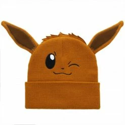 Bioworld Pokemon: Eevee Wink Face Beanie Merch