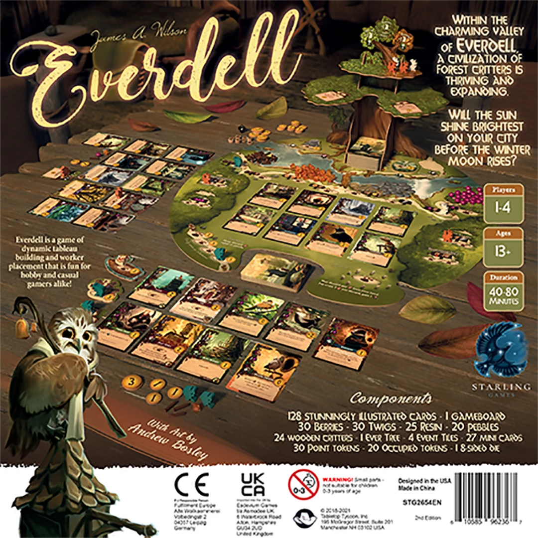 Top 10 β¨ Tabletop Tycoon Board Games Everdell 2nd Edition π 4 Tabletop Tycoon Board Games Everdell 2nd Edition