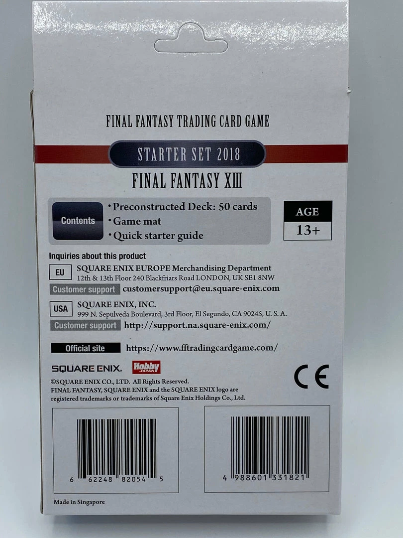 Budget π Square Enix TCGs Final Fantasy TCG 13 (XIII) Starter Deck π 4 Square Enix TCGs Final Fantasy TCG 13 (XIII) Starter Deck