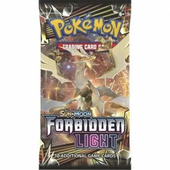 Outlet 🥰 Pokemon TCG: Sun & Moon Forbidden Light Booster Pack TCGs 🧨 9 Pokemon TCG: Sun & Moon Forbidden Light Booster Pack TCGs