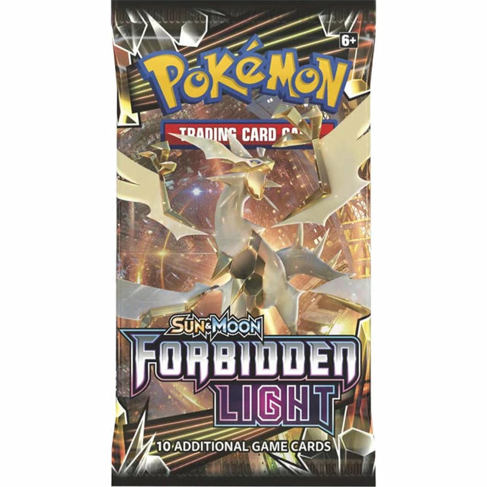 Outlet 🥰 Pokemon TCG: Sun & Moon Forbidden Light Booster Pack TCGs 🧨 6 Pokemon TCG: Sun & Moon Forbidden Light Booster Pack TCGs