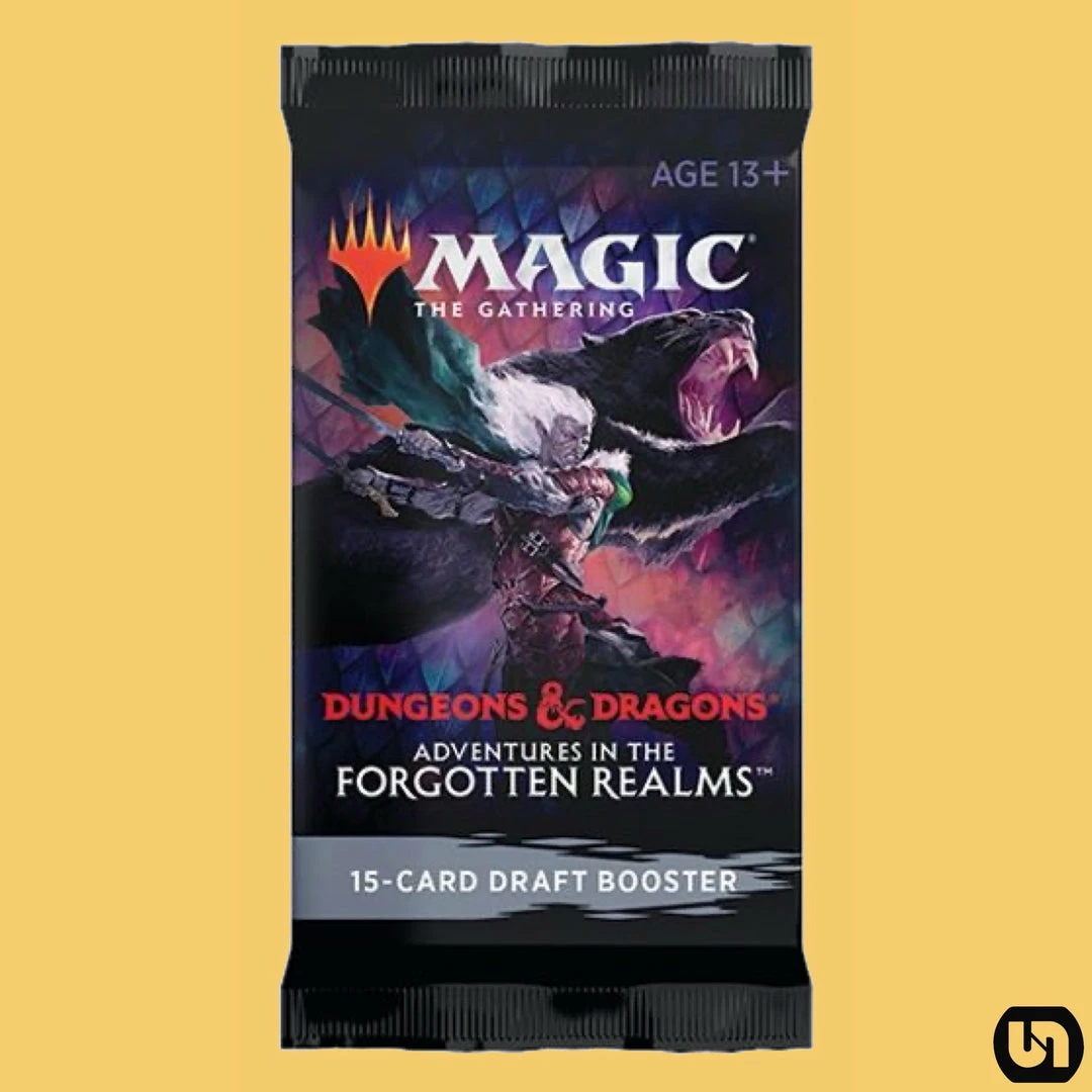 Promo π― Wizards Of The Coast TCGs Magic The Gathering: Dungeons & Dragons - Adventures In The Forgotten Realms Draft Booster Pack β 3 Wizards Of The Coast TCGs Magic The Gathering: Dungeons & Dragons - Adventures In The Forgotten Realms Draft Booster Pack