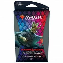 Wizards Of The Coast TCGs Magic The Gathering: Dungeons & Dragons - Adventures In The Forgotten Realms Theme Booster-Black