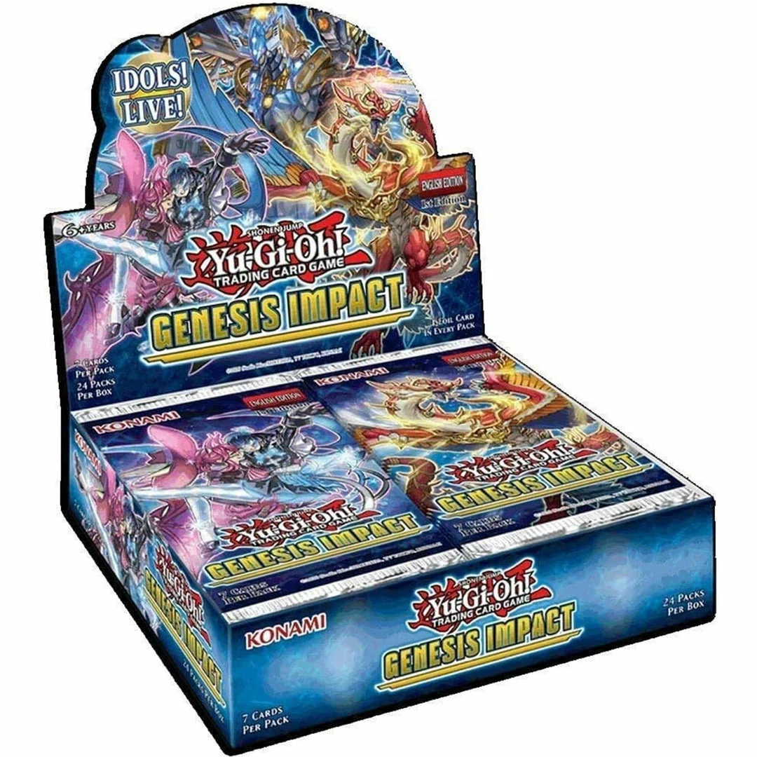 Flash Sale β Konami Yu-Gi-Oh: Genesis Impact Booster Box TCGs π 3 Konami Yu-Gi-Oh: Genesis Impact Booster Box TCGs