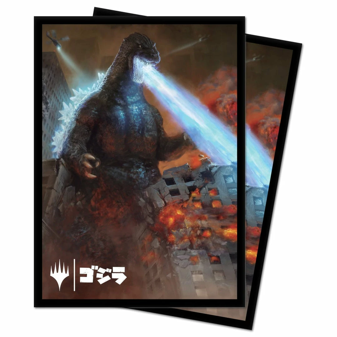 Outlet ✔️ Magic: The Gathering Ultra Pro: Magic The Gathering Card Sleeves - Ikoria Godzilla, King Of The Monsters ✨ 3 Magic: The Gathering Ultra Pro: Magic The Gathering Card Sleeves - Ikoria Godzilla, King Of The Monsters