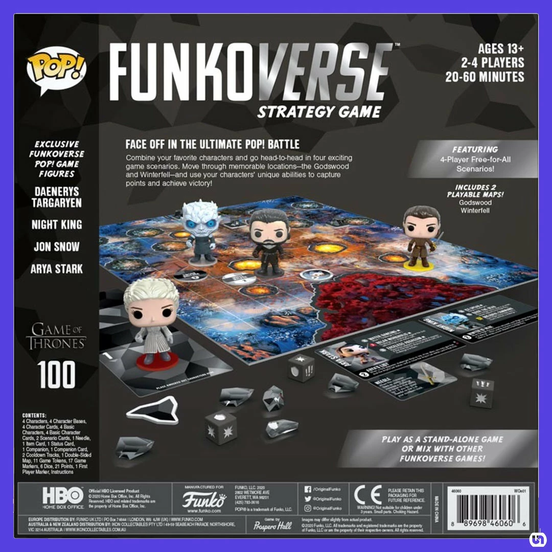 Flash Sale π Pop!: Funkoverse - Game Of Thrones 𧨠4 Pop!: Funkoverse - Game Of Thrones