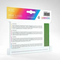 Asmodee Gamegenic: Prime Sleeves 100ct - Green Supplies
