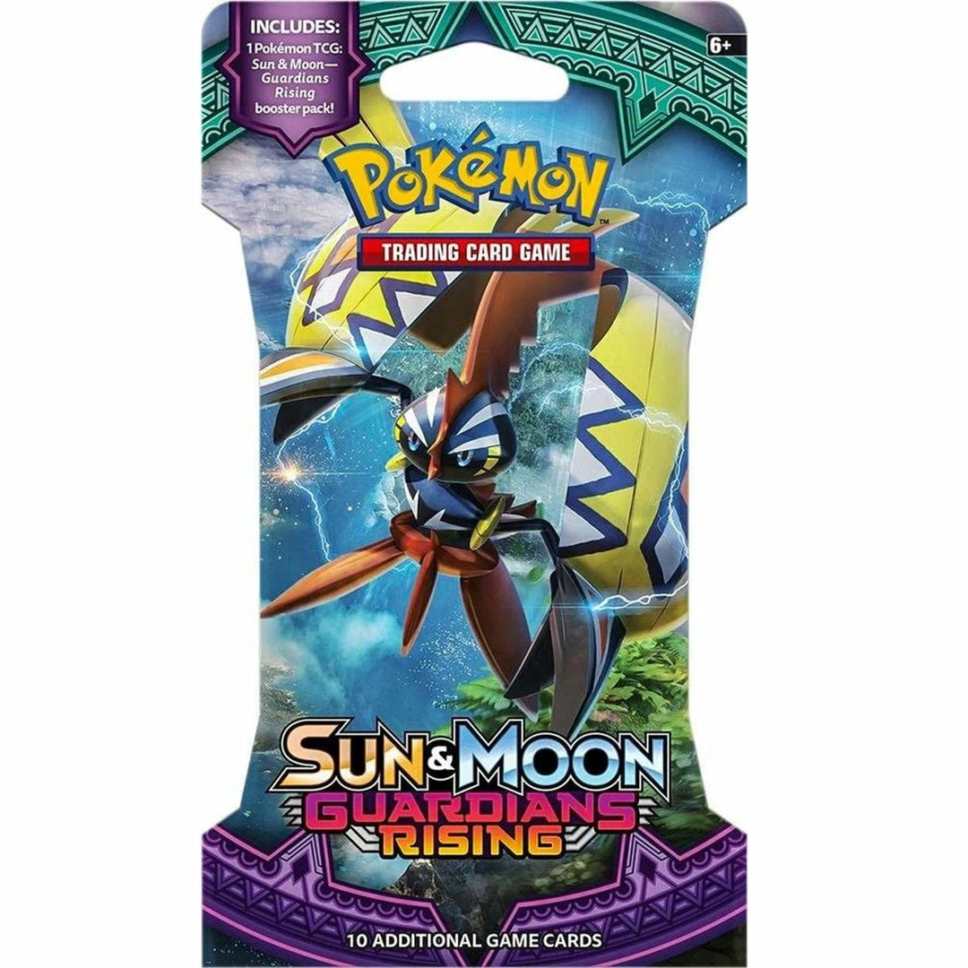 Cheap β TCGs Pokemon TCG: Sun & Moon Guardians Rising Sleeved Booster Pack π 3 TCGs Pokemon TCG: Sun & Moon Guardians Rising Sleeved Booster Pack