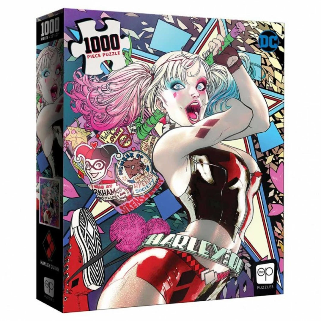Buy π₯° USAopoly Harley Quinn Die Laughin 1000pc Puzzle π₯ 3 USAopoly Harley Quinn Die Laughin 1000pc Puzzle