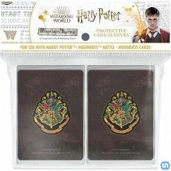 USAopoly Supplies Harry Potter: Hogwarts Battle - Protective Card Sleeves (Hogwarts)