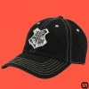 Bioworld Harry Potter: Hogwarts Crest Embroidered Patch Hat