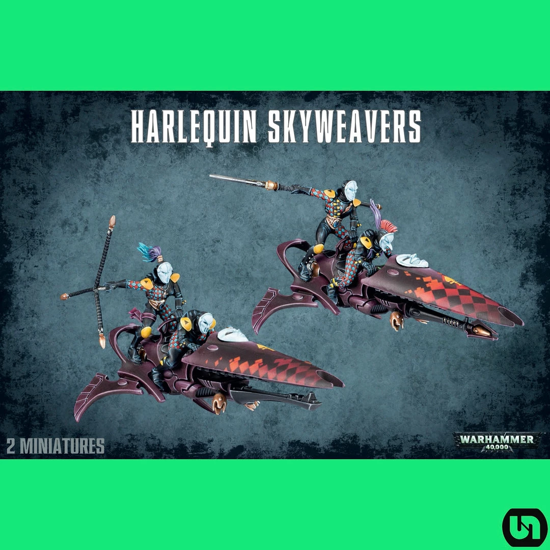 Budget π Games Workshop Miniatures Warhammer: 40,000 - Harlequin Skyweavers π 3 Games Workshop Miniatures Warhammer: 40,000 - Harlequin Skyweavers