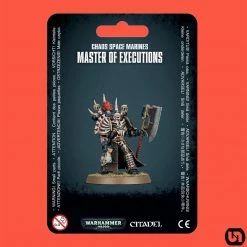 Games Workshop Warhammer: 40,000 - Chaos Space Marines-Master Of Executions Miniatures