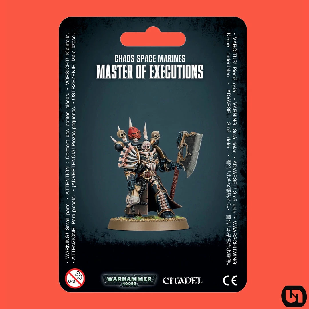 Budget π Games Workshop Warhammer: 40,000 - Chaos Space Marines-Master Of Executions Miniatures π 3 Games Workshop Warhammer: 40,000 - Chaos Space Marines-Master Of Executions Miniatures
