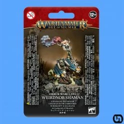 Games Workshop Miniatures Warhammer: Age Of Sigmar - Orruk Warclans-Weirdnob Shaman