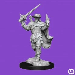 Wizkids Dungeons & Dragons: Nolzur's Marvelous Miniatures Wave 15 - Human Bard Male
