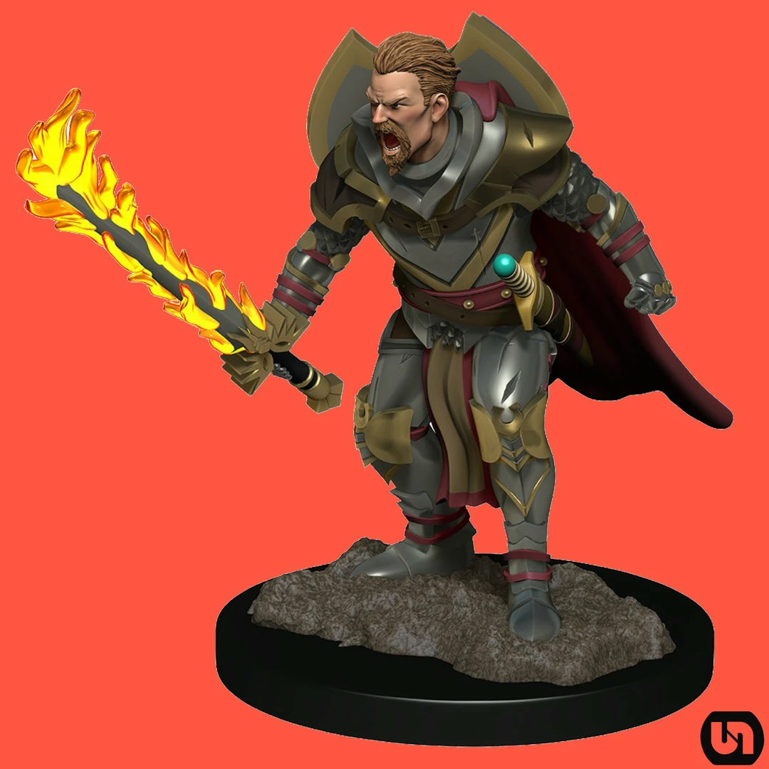 Hot Sale β€οΈ Wizkids Miniatures Pathfinder: Battles Deep Cuts Wave 14 - Male Human Champion π₯° 3 Wizkids Miniatures Pathfinder: Battles Deep Cuts Wave 14 - Male Human Champion