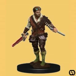 Wizkids Dungeons & Dragons: Icons Of The Realms Premium Miniatures - Human Rogue Male