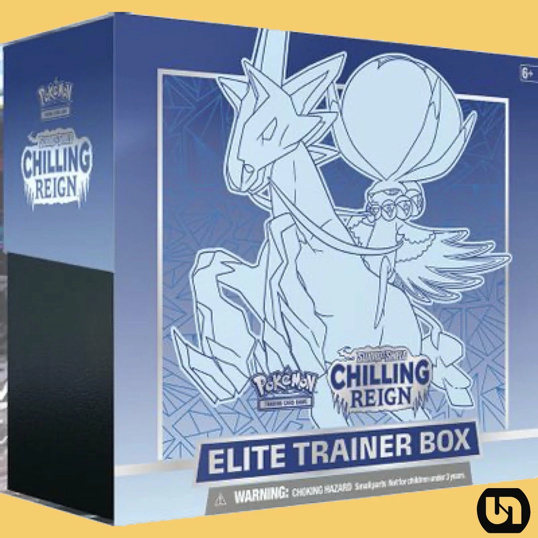 Coupon ✨ TCGs Pokemon TCG: Sword & Shield Chilling Reign Elite Trainer Box - Ice Rider Calyrex 👏 3 TCGs Pokemon TCG: Sword & Shield Chilling Reign Elite Trainer Box - Ice Rider Calyrex