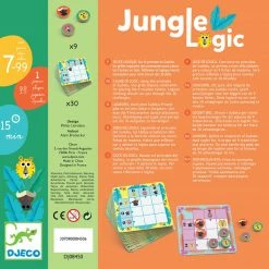 Brand new π Djeco Jungle Logic Board Games π 5 Djeco Jungle Logic Board Games