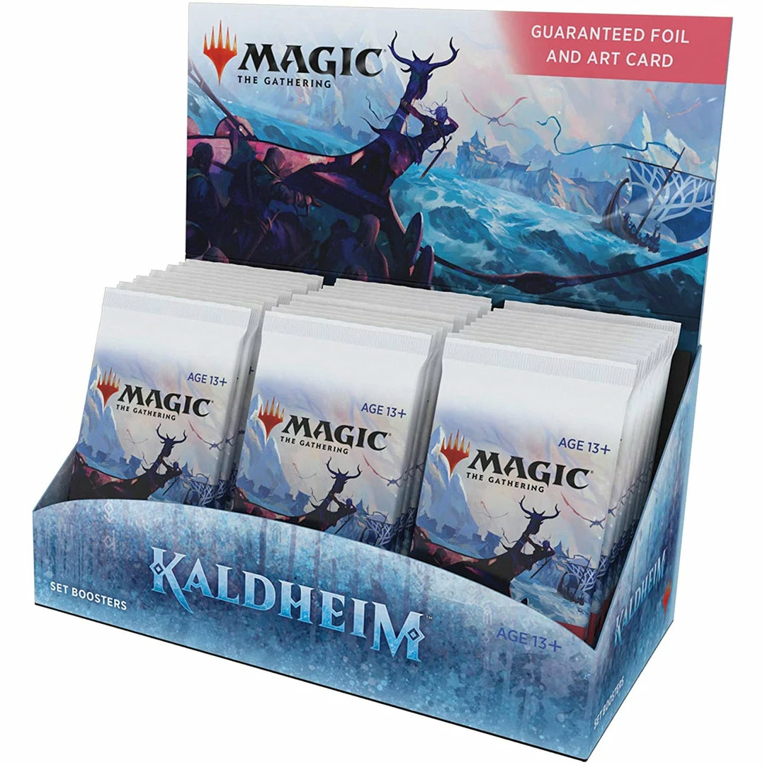 Best Pirce π₯° Wizards Of The Coast Magic The Gathering: Kaldheim Sealed Set Booster Box TCGs βοΈ 3 Wizards Of The Coast Magic The Gathering: Kaldheim Sealed Set Booster Box TCGs