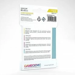 Asmodee Gamegenic: Prime Sleeves Clear Exoshields 40ct - Keyforge