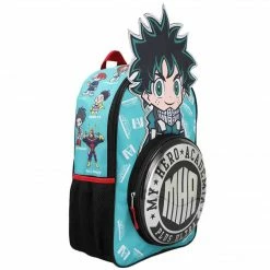 Bioworld My Hero Academia: Izuku Midoriya Kids Die Cut Backpack Merch