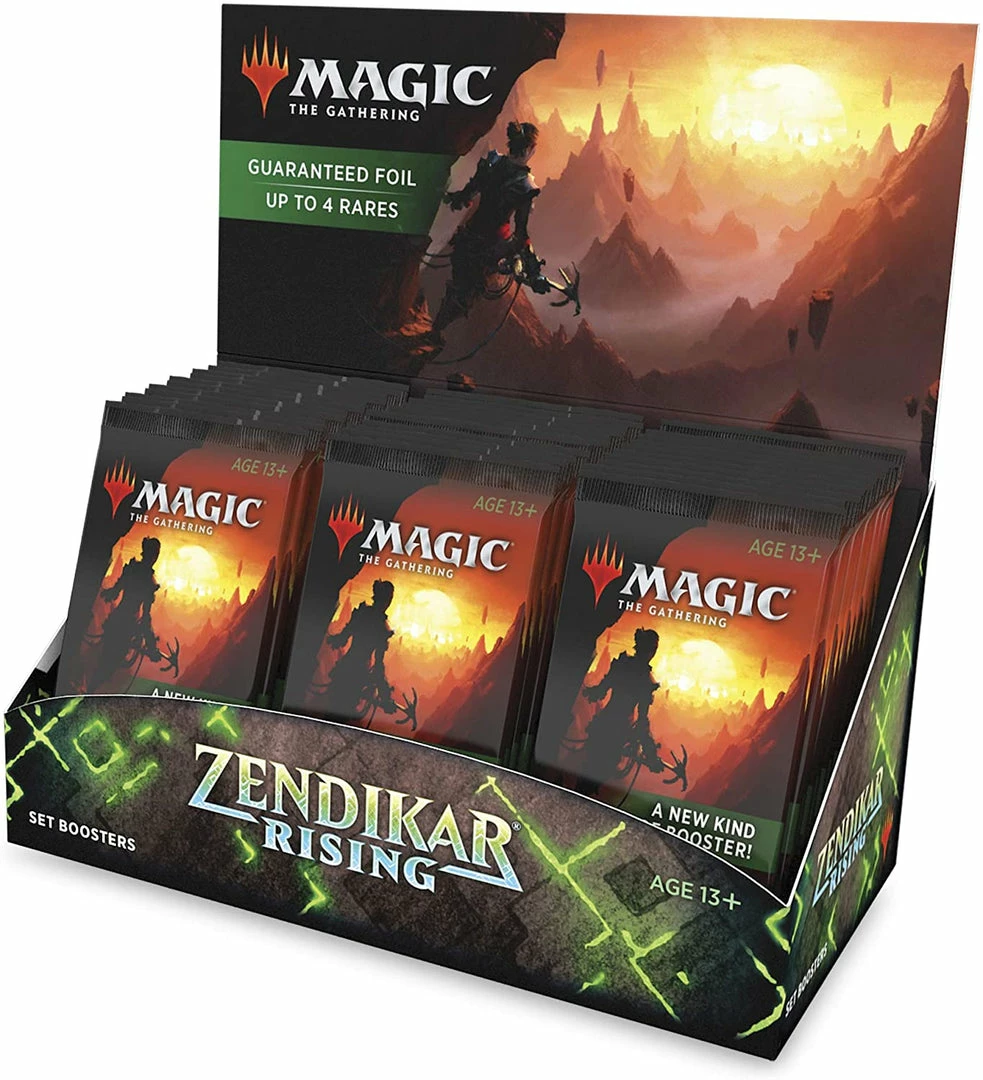 Deals π Wizards Of The Coast Magic The Gathering: Zendikar Rising Set Booster Box TCGs π 3 Wizards Of The Coast Magic The Gathering: Zendikar Rising Set Booster Box TCGs