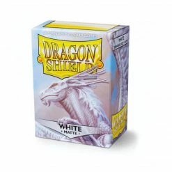 Arcane Tinman Dragon Shield Matte Sleeves - White (100-Pack) Supplies