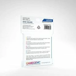 Asmodee Gamegenic: Prime Board Game Sleeves 50ct - Mini Square Supplies