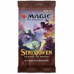 Wizards Of The Coast Magic The Gathering: Strixhaven - School Of Mages Set Booster Pack