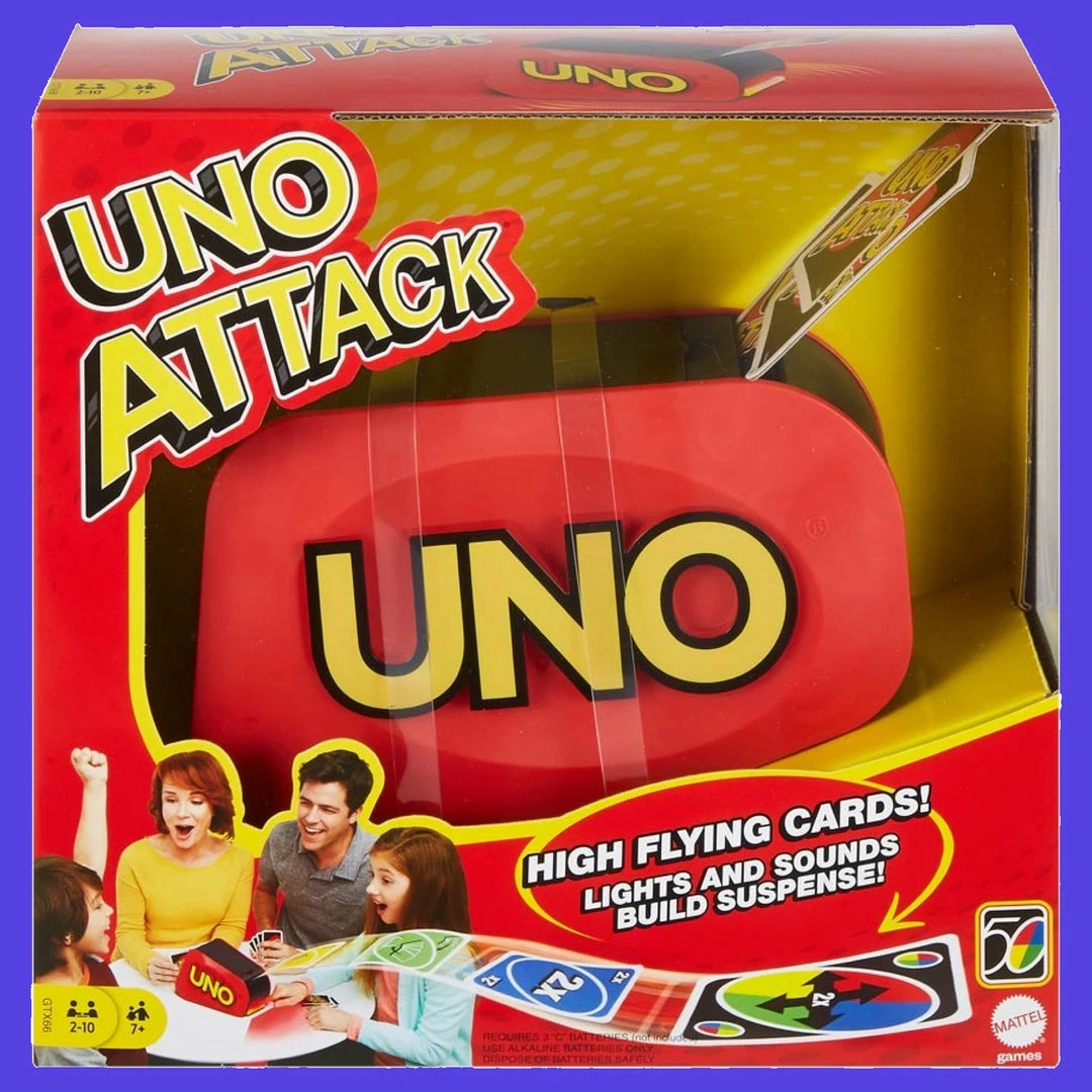 Promo π Mattel Games UNO: Attack Refresh Board Games β 3 Mattel Games UNO: Attack Refresh Board Games