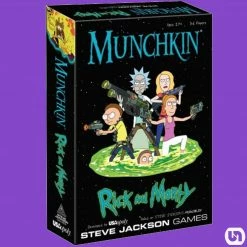 Steve Jackson Games Munchkin: Rick & Morty Board Games